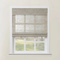 Rae Natural Ramie Flax Woven Wood Blinds - Series C
