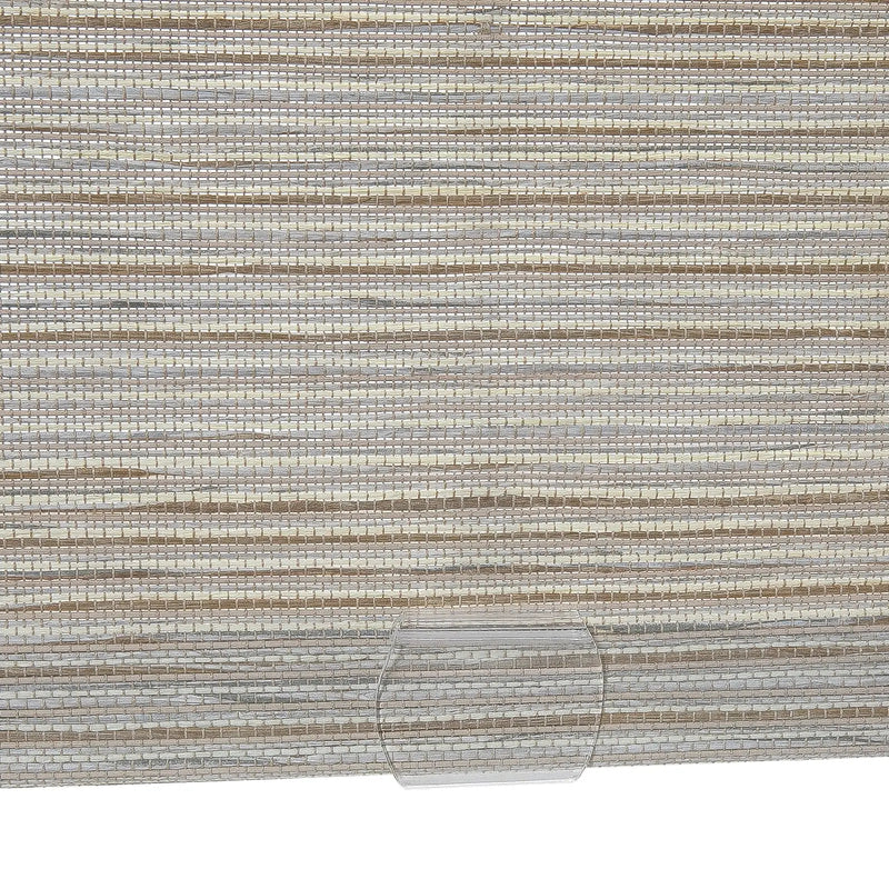 Rae Natural Ramie Flax Woven Wood Blinds - Series C