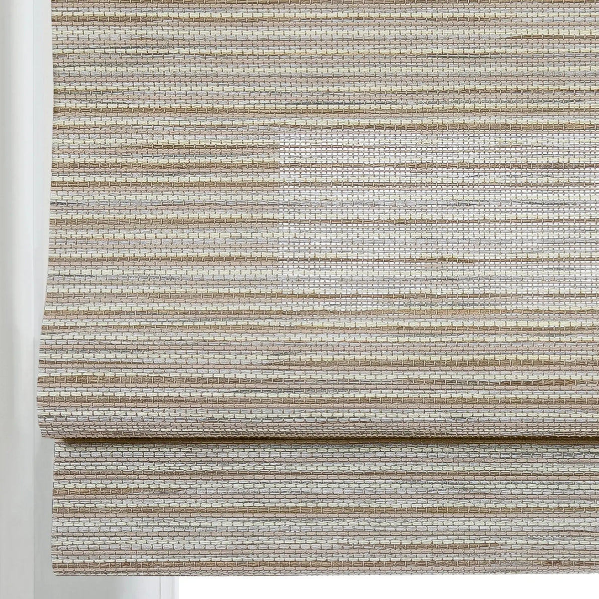 Rae Natural Ramie Flax Woven Wood Blinds - Series C