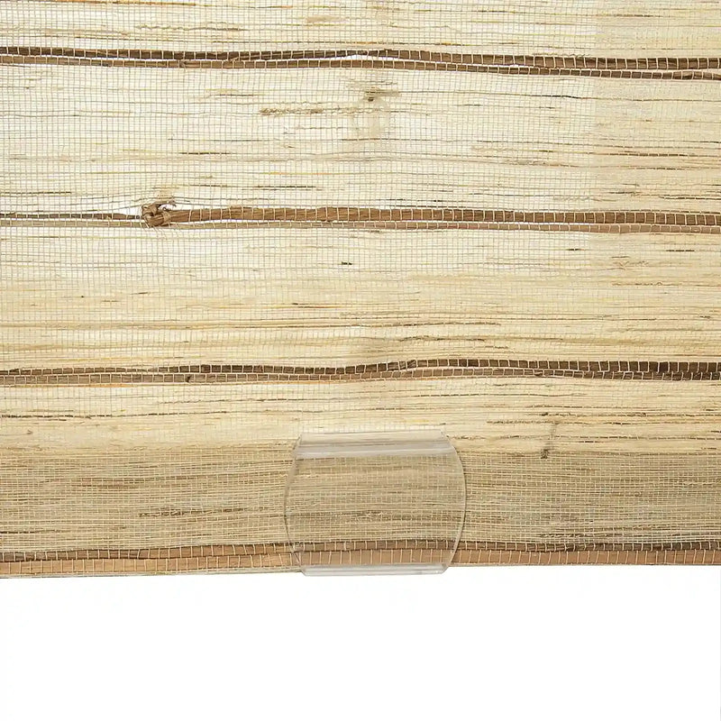 Rae Natural Ramie Jute Woven Wood Blinds - Series M