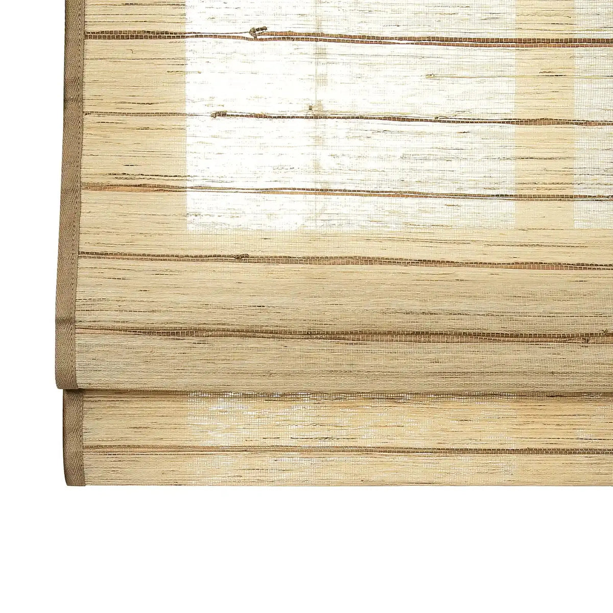 Rae Natural Ramie Jute Woven Wood Blinds - Series M