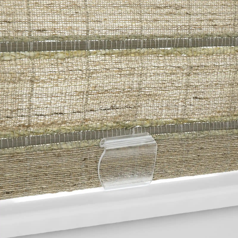 Rae Natural Ramie Jute Woven Wood Shades - Series W