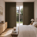 Birkin Velvet S-fold Curtains with Belt Hook - Lora Track