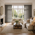 Liz Linen S-fold Curtain with Belt Hook - Lora Track