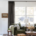 Liz Linen Pleated Curtains