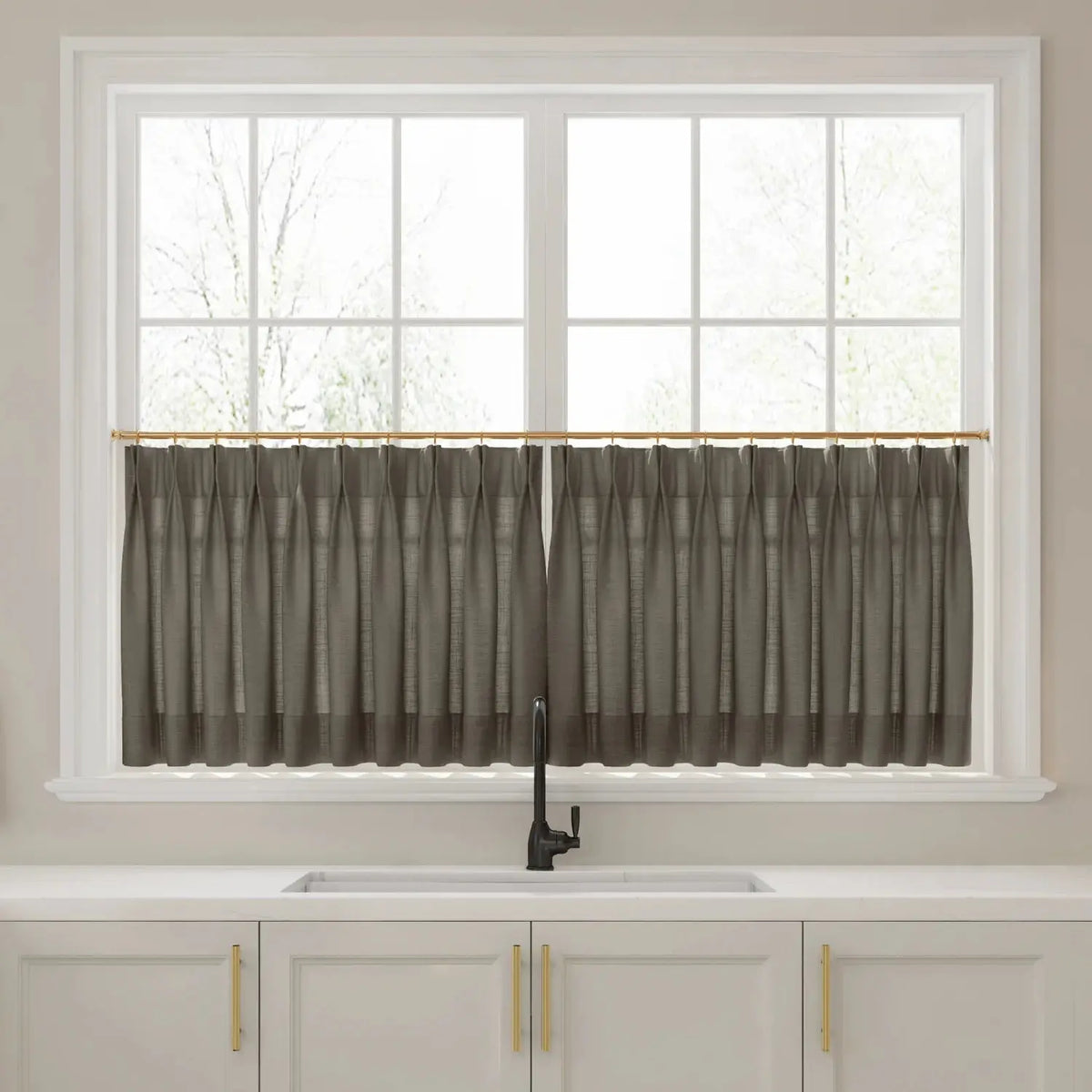 Liz Linen Cafe Curtains