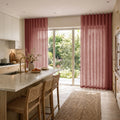 Liz Linen S-fold Curtain with Belt Hook - Lora Track
