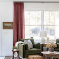 Liz Linen Pleated Curtains