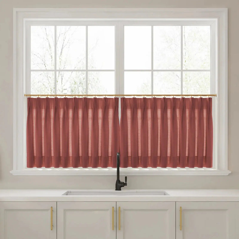 Liz Linen Cafe Curtains