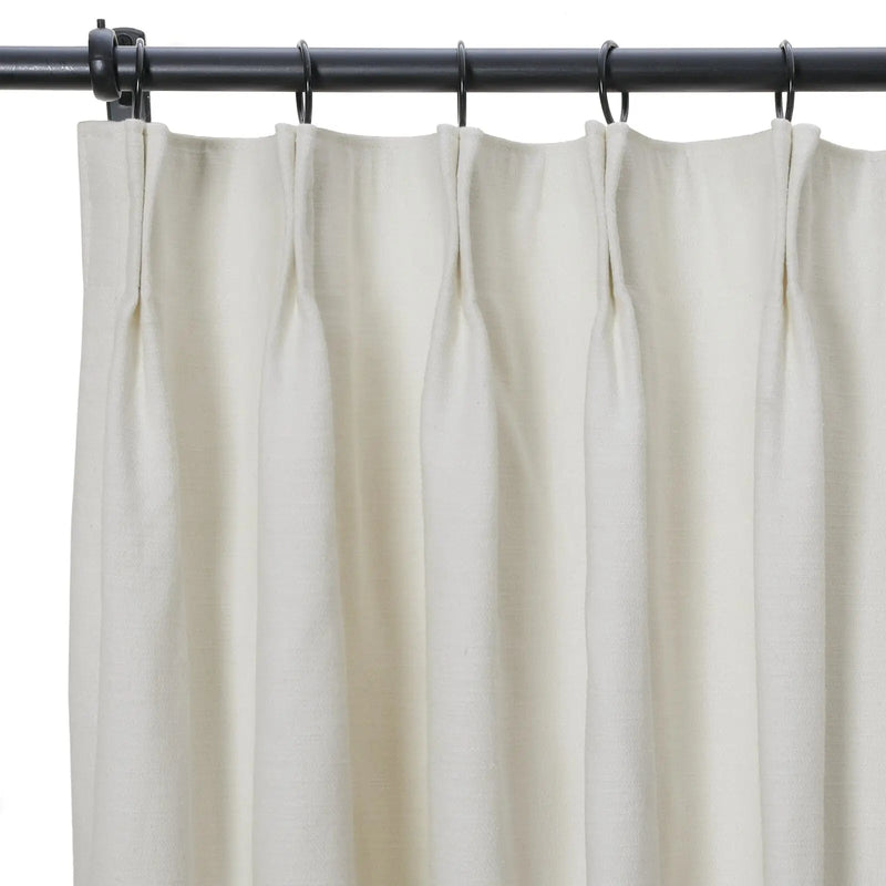 Cloe Cotton Blend Pleated Curtains
