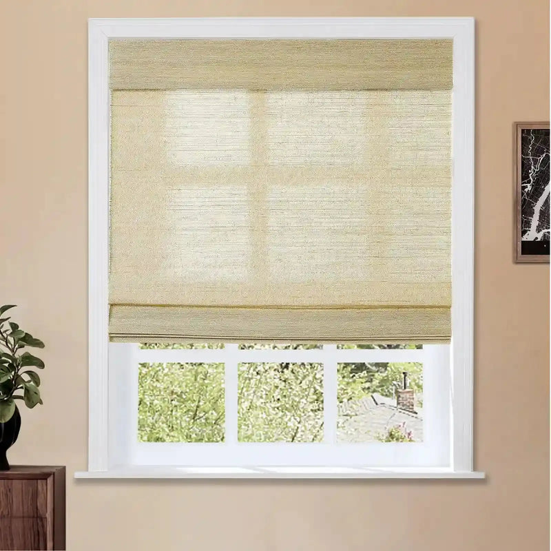 Lay Natural Ramie Bamboo Woven Blind - Coconut