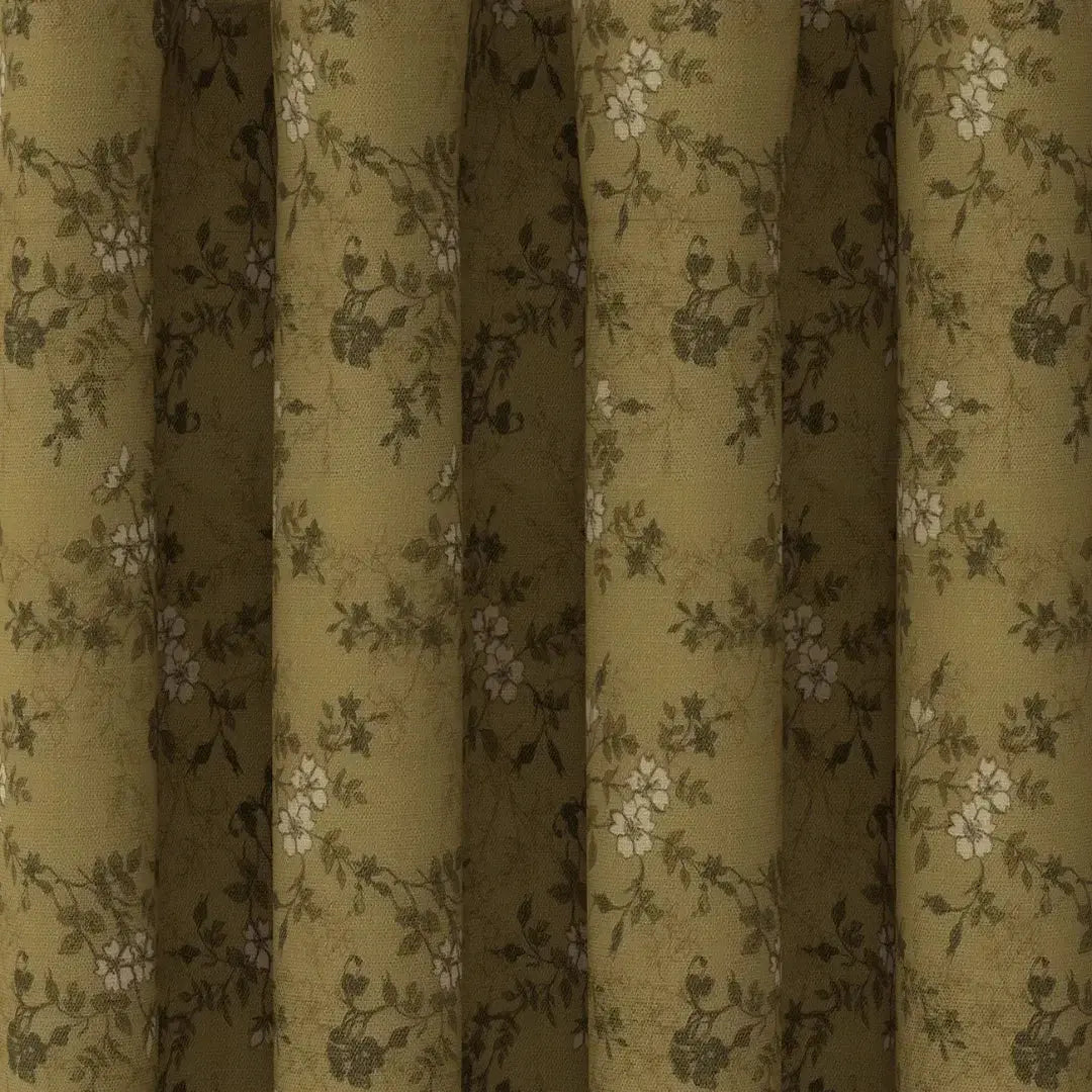 Sara Le Print Linen Drapery Pleated -TWOPAGES