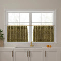 Sara Le x TWOPAGES Vintage Printed Linen Café Curtains