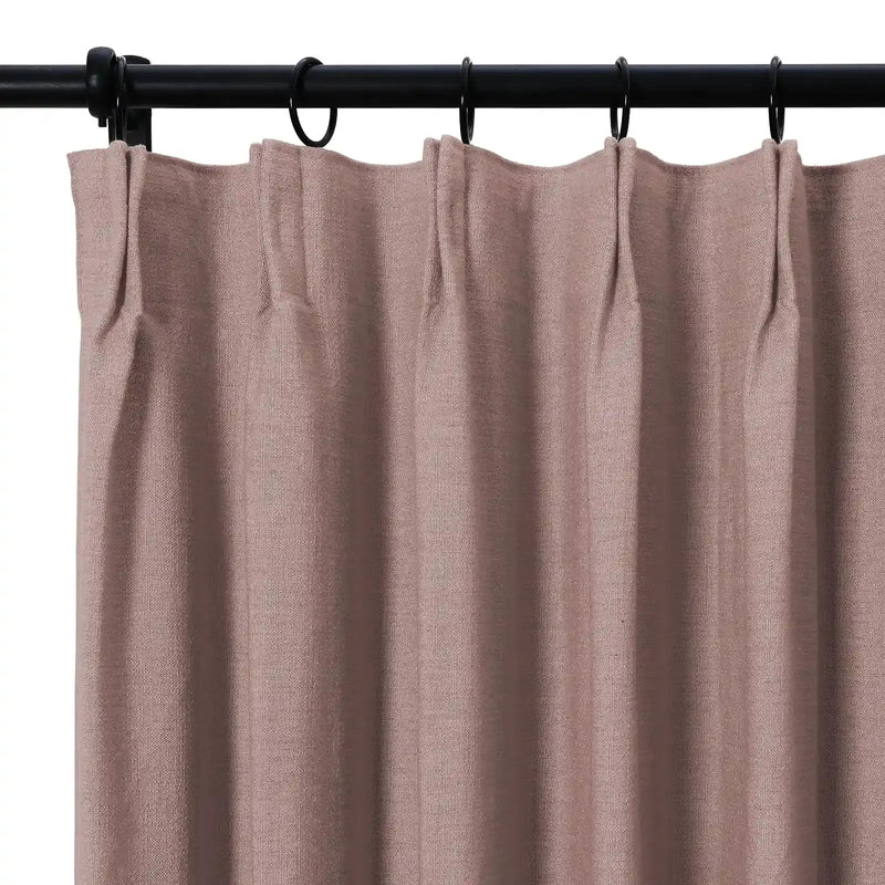 Isabella Heavyweight Cotton Pleated Curtains