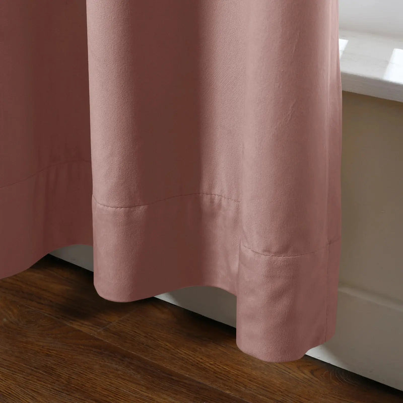 Birkin Velvet Pleated Curtains