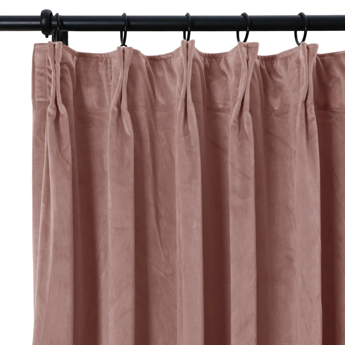 Birkin Velvet Pleated Curtains