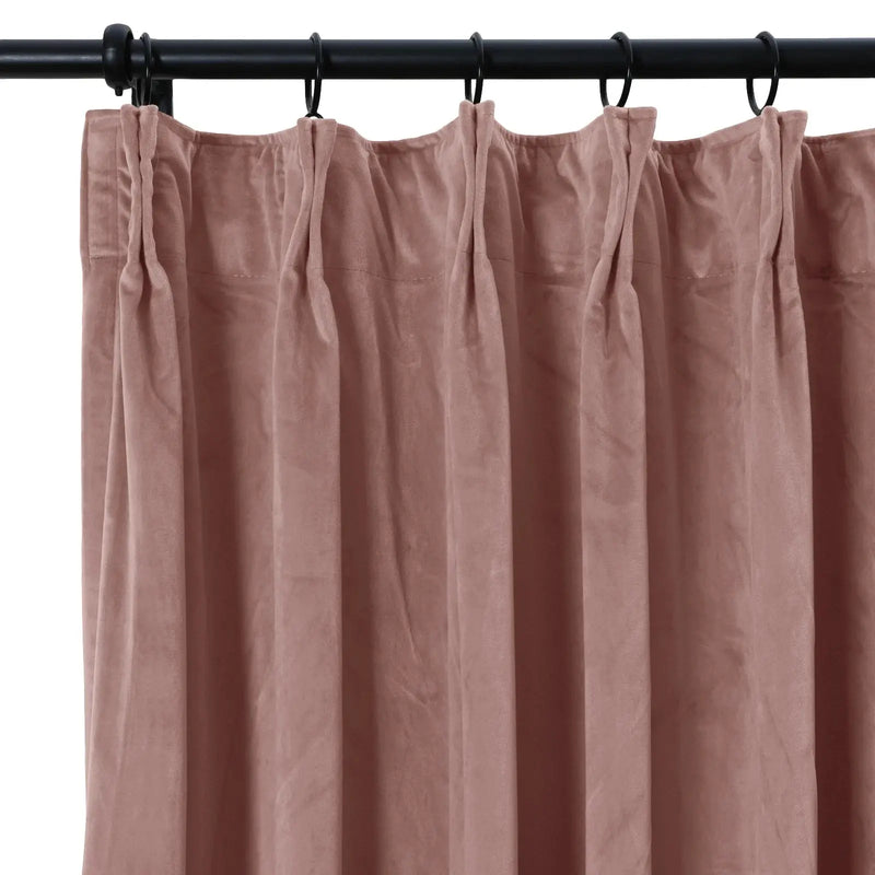 Birkin Velvet Pleated Curtains