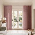 Birkin Velvet S-fold Curtains with Belt Hook - Cato Traverse Rod