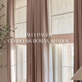 Smart Motorised Plain Roman Blind Cordless