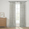 Sara Le x TWOPAGES Vintage Printed Linen Pleated Curtains