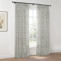 Sara Le x TWOPAGES Vintage Printed Linen Pleated Curtains