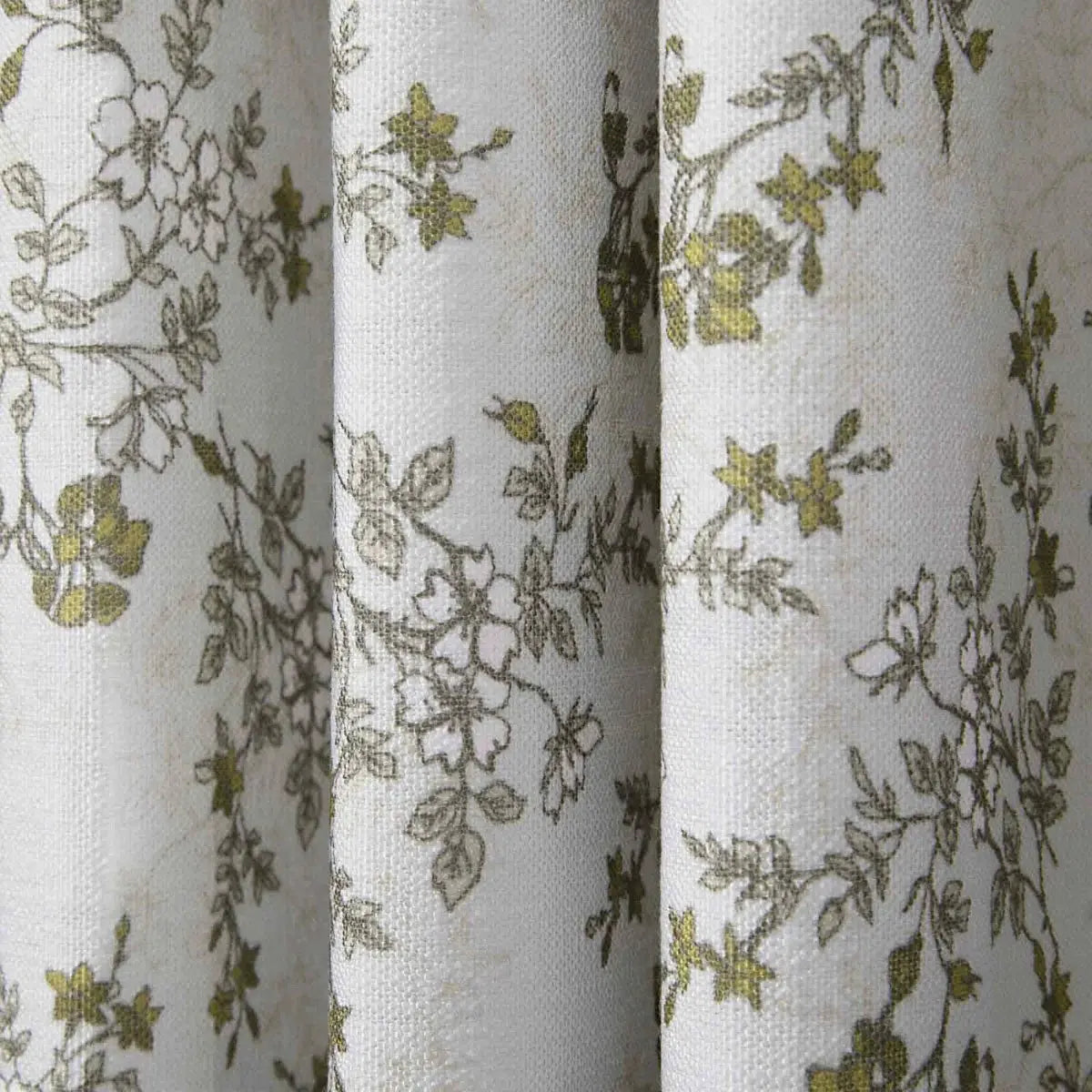 Sara Le Print Linen Drapery Pleated -TWOPAGES