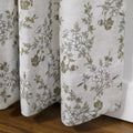 Sara Le x TWOPAGES Vintage Printed Linen Pleated Curtains