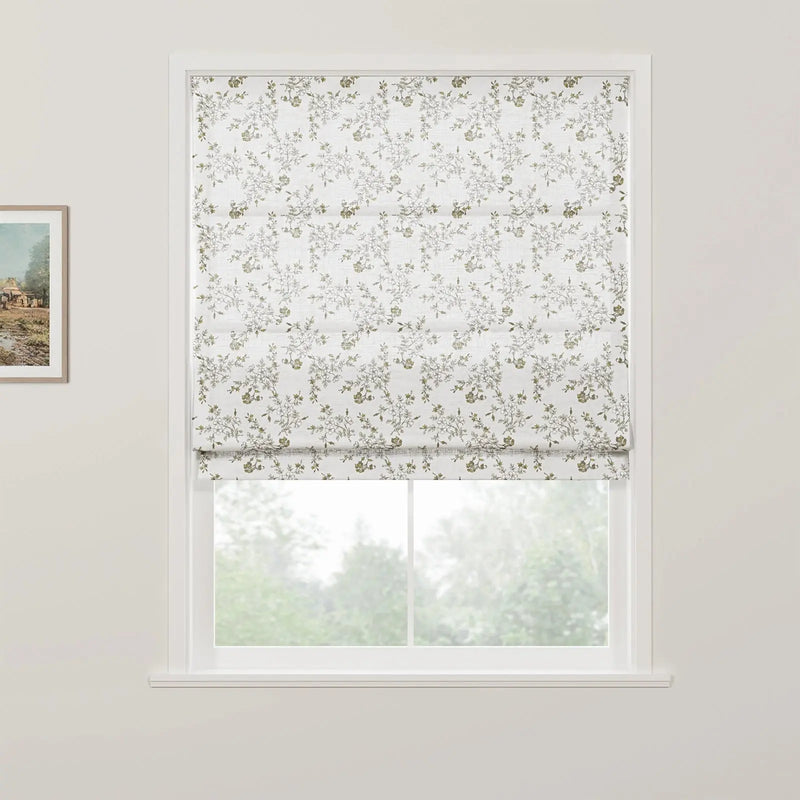 Sara Le x TWOPAGES Printed Linen Roman Blind Cordless
