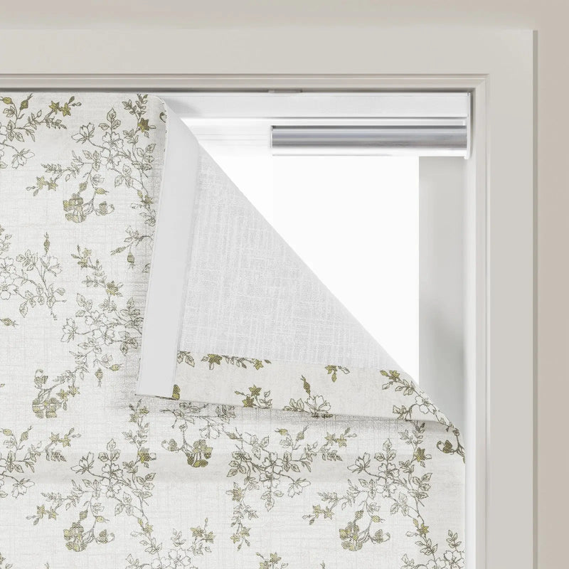 Sara Le x TWOPAGES Printed Linen Roman Blind Cordless