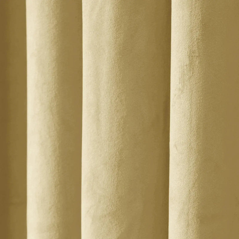 Birkin Velvet Pleated Curtains