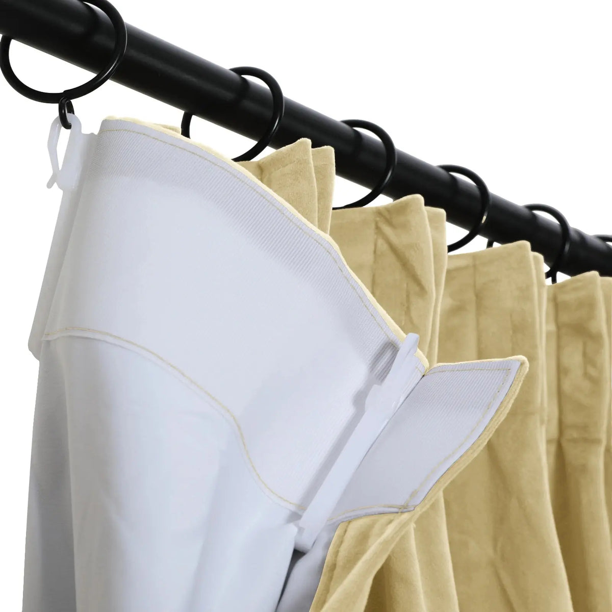 Birkin Velvet Pleated Curtains