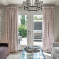 Britt Bengoechea x TWOPAGES Cottage Floral Printed Linen Cotton Pleated Curtains