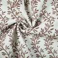 Britt Bengoechea x TWOPAGES Cottage Floral Printed Linen Cotton Pleated Curtains