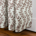 Britt Bengoechea x TWOPAGES Cottage Floral Printed Linen Cotton Pleated Curtains