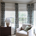 Britt Bengoechea x TWOPAGES Cottage Floral Printed Linen Cotton Pleated Curtains