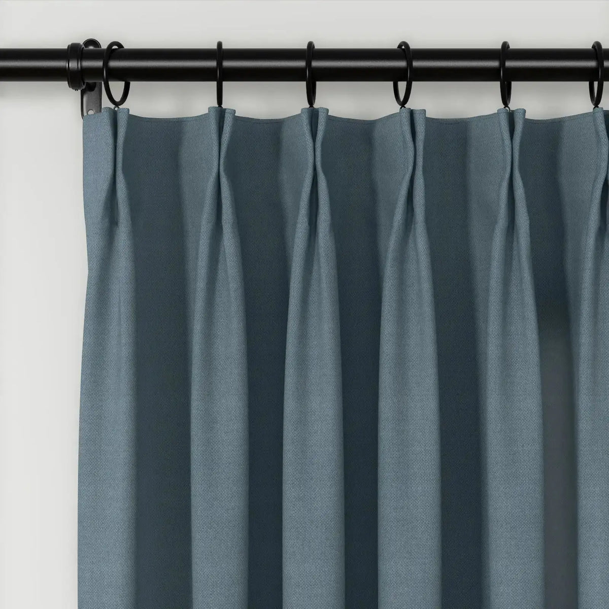 Karin Pure Wool Pleated Curtains