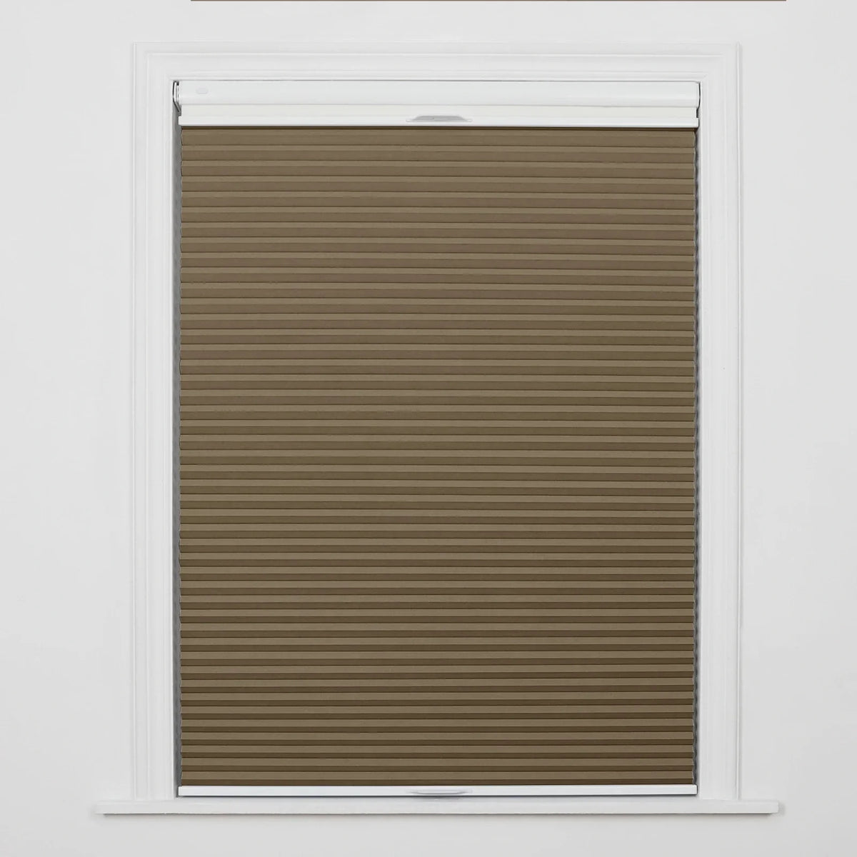 Aura No-Drill Day Night Blockout Cellular Window Blinds Cordless