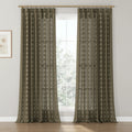 Jyll Mackie x TWOPAGES Refined Patterned Cotton Pleated Curtains