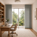 Jawara Linen Cotton S-fold Curtain with Belt Hook - Lora Track