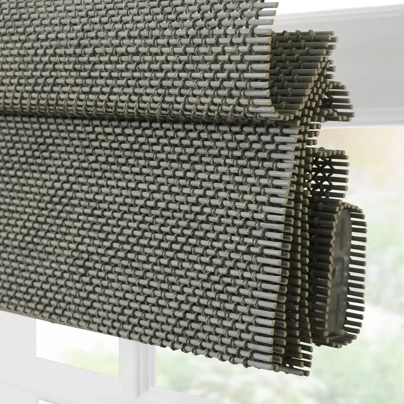 Rae Natural Ramie Bamboo Woven Blinds - Series P