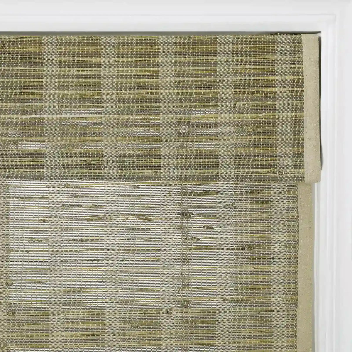 Rae Natural Ramie Bamboo Woven Blinds - Series P