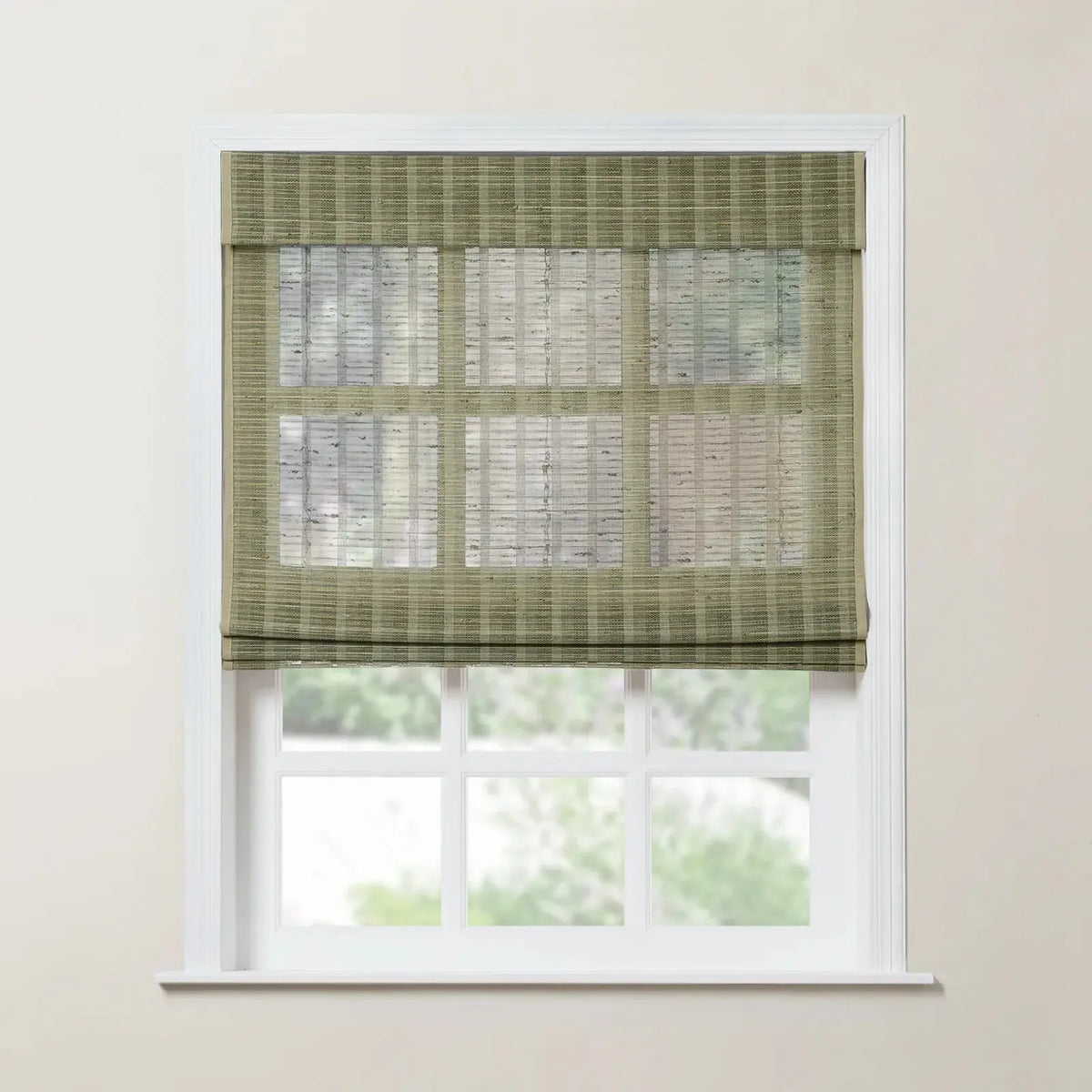 Rae Natural Ramie Bamboo Woven Blinds - Series P