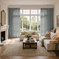 Liz Linen S-fold Curtain with Belt Hook - Lora Track