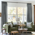 Liz Linen Pleated Curtains