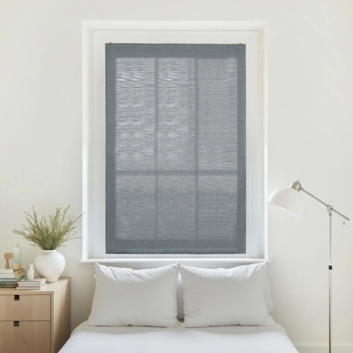 Liz Linen Relaxed Roman Blind Cord Lift