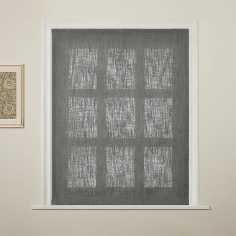 Liz Linen Flat Roman Blind Cord Lift