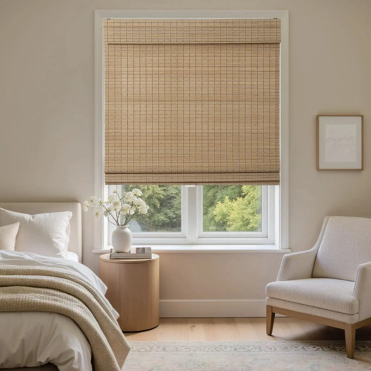 Sybil Bamboo Woven Blind Cordless
