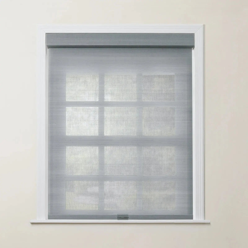 Rae Natural Jute Woven Wood Roller Blinds Cordless