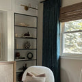 Sara Le x TWOPAGES Vintage Printed Linen Pleated Curtains