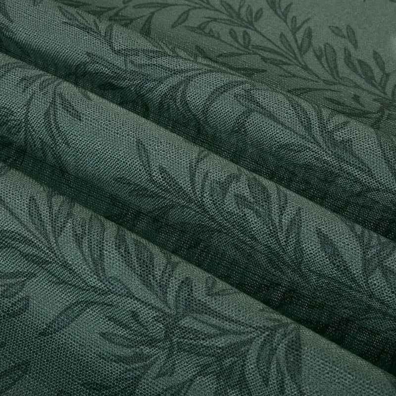 Sara Le x TWOPAGES Vintage Printed Linen Pleated Curtains
